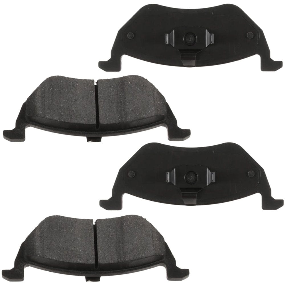MotorbyMotor Rear Ceramic Brake Pads with Hardware Kits for Ford Escape 2005-2008, Mazda Tribute 2005-2006, Mercury Mariner 2005-2008 Low Dust Brake Pad (All Models)
