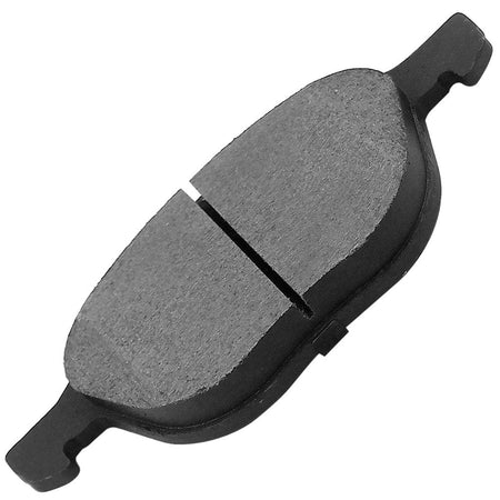 Front Ceramic Brake Pads w/Hardware Kits Fits for Ford Escape Focus Transit, Mazda 3 5, Volvo C30 C70 S40 V50-Ceramic Low Dust Brake Pad-4 Pack