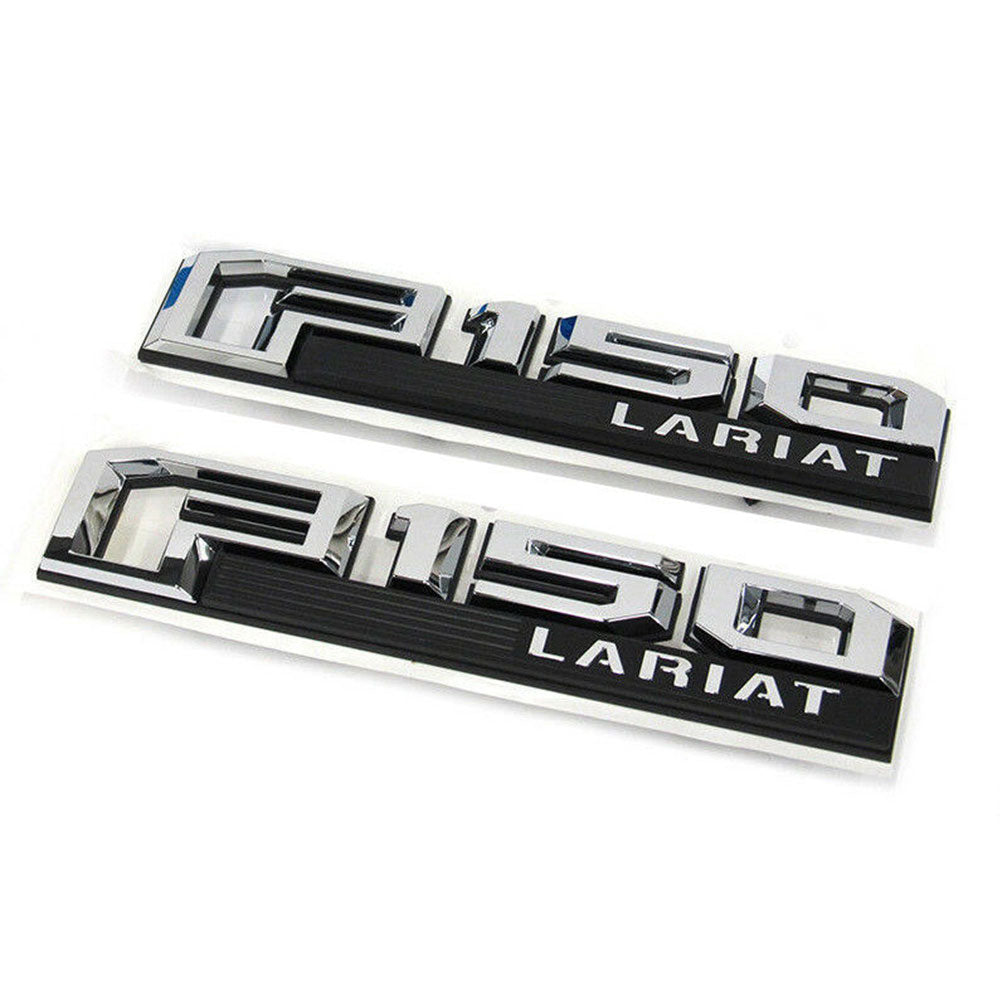 Ford F-150 Lariat Fender Emblem Nameplate OEM FL3Z-16720-F