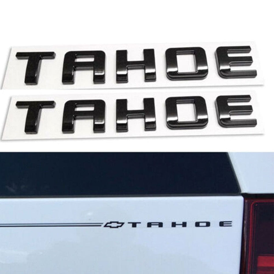 Chevrolet TAHOE Emblem kit Letter Glossy Black 15825693