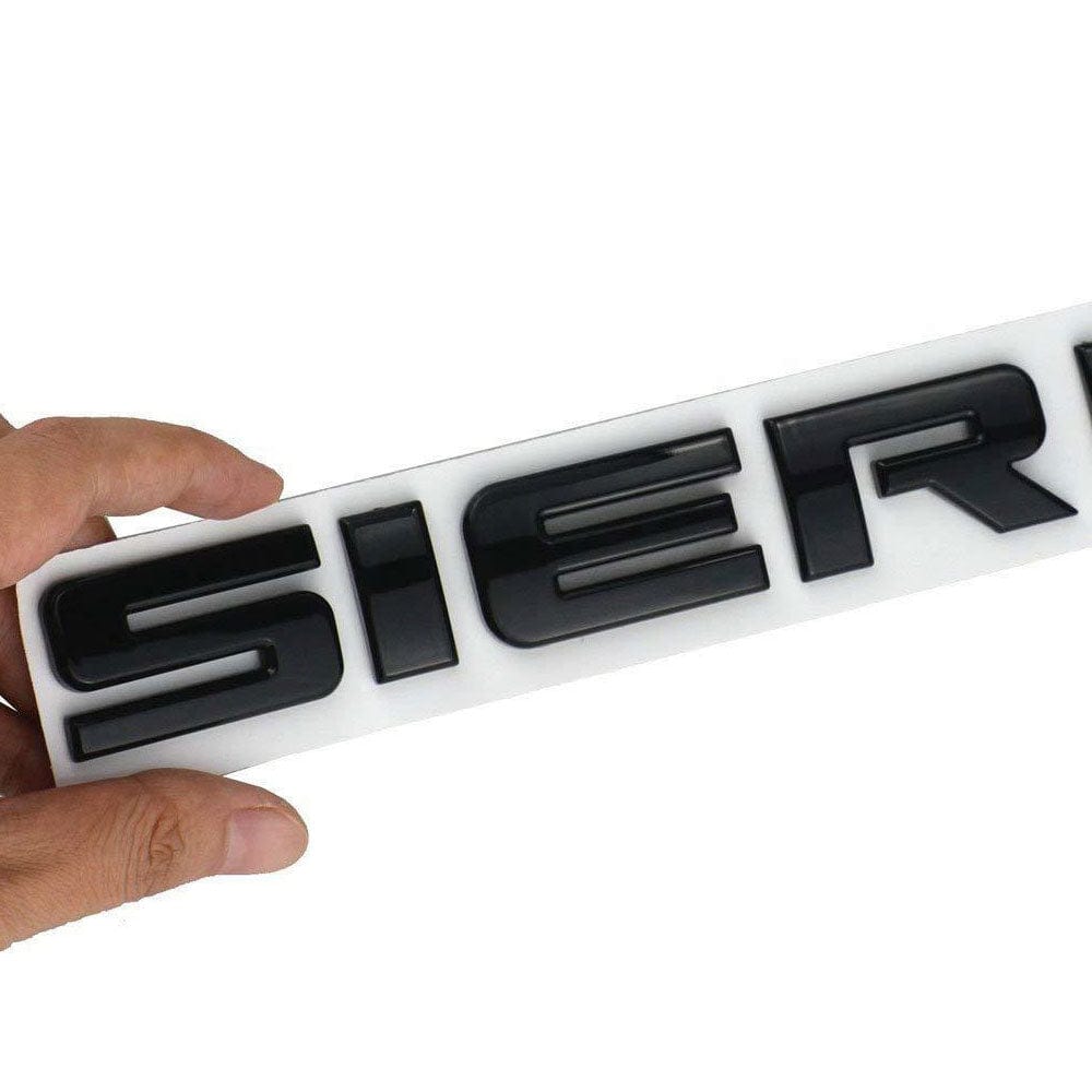GMC Sierra Emblem Glossy Black 15129653