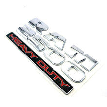 Load image into Gallery viewer, RAM 2500 HEAVY DUTY Emblem Badges 3D Decal Glossy Chrome OEM 2pcs