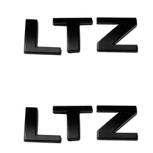 Load image into Gallery viewer, GM LTZ Emblem Letter Nameplate Matte Black
