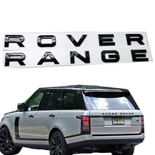 Load image into Gallery viewer, Range Rover Badge 10 Letters Emblem ABS Glossy Black
