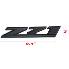 Load image into Gallery viewer, Chevrolet Z71 OFF Road Emblems GMC Sierra Silverado 1500 2500 Badge Black 2PC