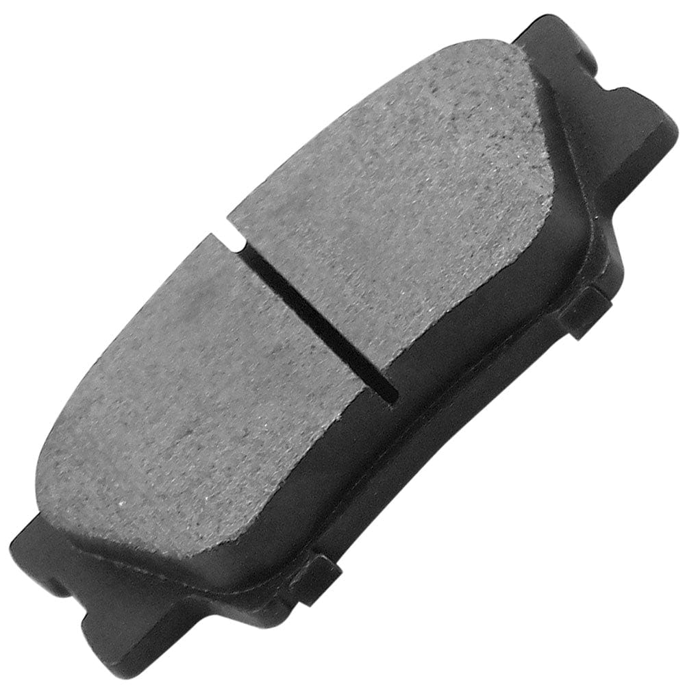 Rear Ceramic Brake Pads w/Hardware Kits Fits for Lexus ES300h ES350 HS250h, Pontiac Vibe, Toyota Camry Matrix RAV4-Low Dust Brake Pad-4 Pack