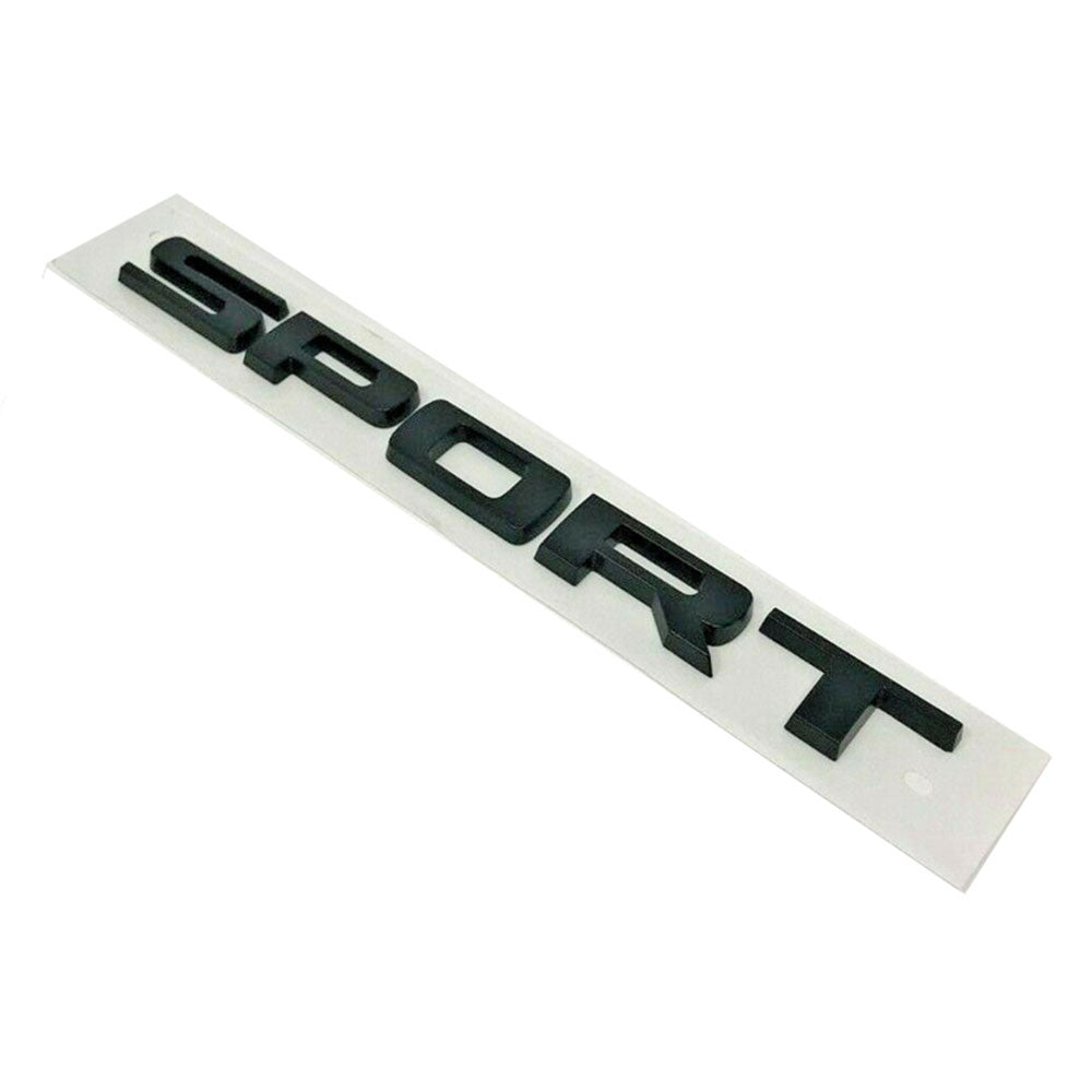 RAM SPORT Emblem Letter Nameplate Badge Matte Black