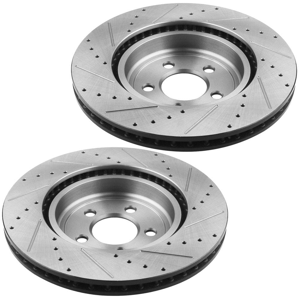 Dodge Challenger Front Brake Rotor & Pad 12063061 D1098