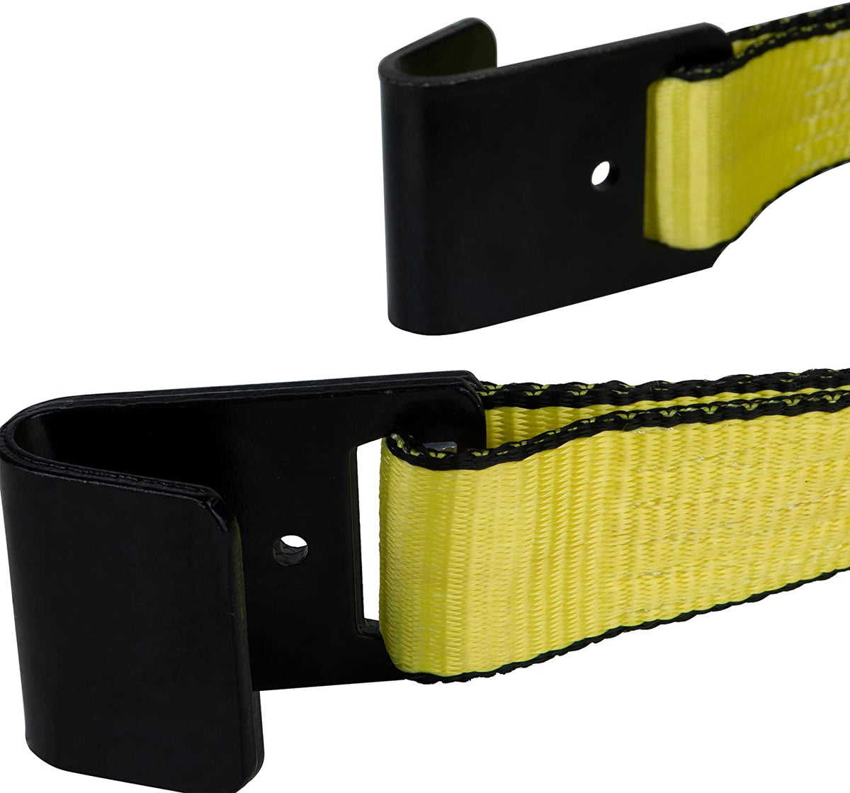 Robbor Tow Dolly Basket Straps with Flat Hook Over-The-Wheel Tie Down Bonnet Wheel Net for Small to Medium Size Tires 14-17"-2 Pack