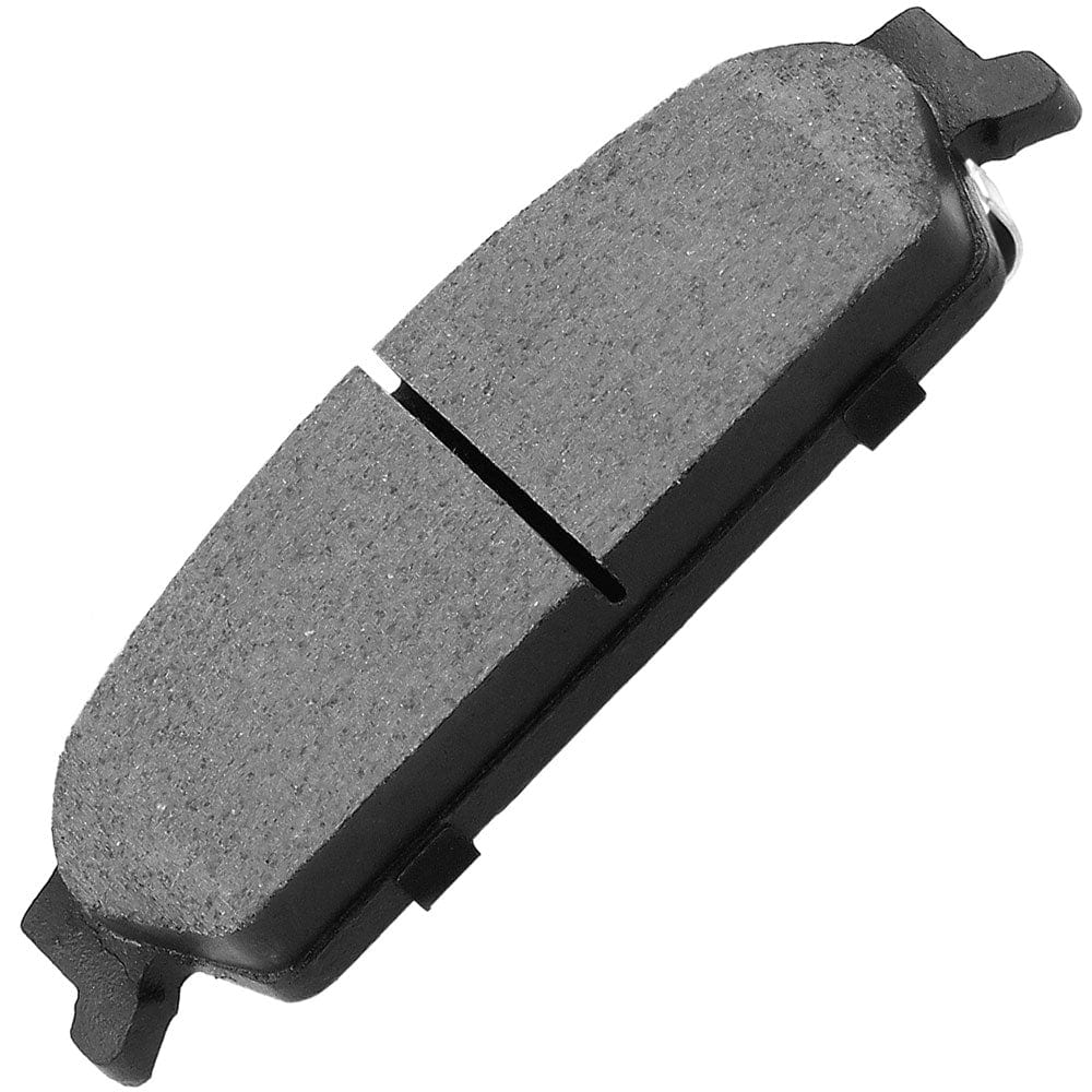 Front Ceramic Brake Pads w/Hardware Kits Fits for Cadillac Escalade ESV EXT, Chevrolet Avalanche Tahoe Suburban Silverado 1500, GMC Sierra 1500 Yukon 1500-Low Dust Brake Pad-4 Pack