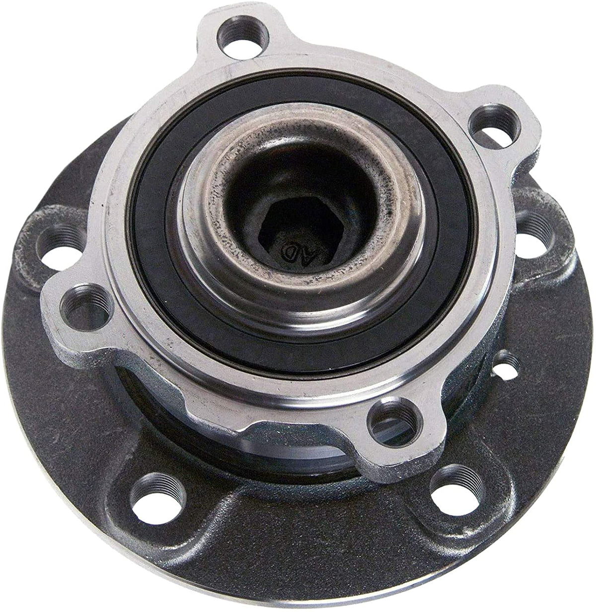 MotorbyMotor 513173 Front Wheel Bearing and Hub Assembly Fits for BMW 745i 745Li 750i 750Li 760i 760Li Alpina B7 Hub Bearing Assembly (All Models; 5 Bolts (Not Include)-2 Pack