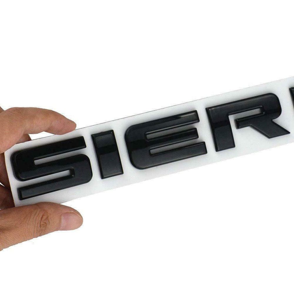 GMC Sierra Emblem Matte Black 15129653
