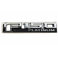 Load image into Gallery viewer, Ford F-150 Platinum Fender Emblem OEM Parts Chrome 2PC
