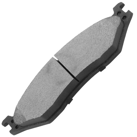 Rear Ceramic Brake Pads w/Hardware Kits Fits for Ford F-450 F-550 Super Duty (All Models)-Ceramic Low Dust Brake Pad-4 Pack