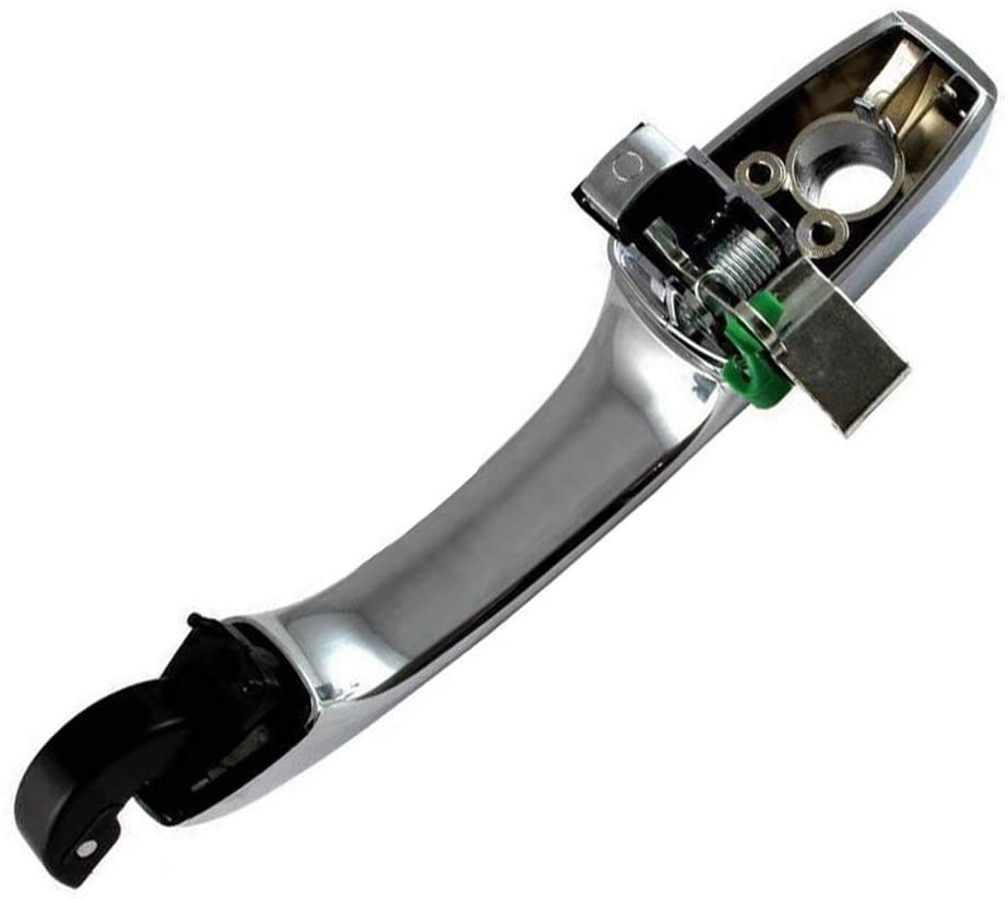 Chrome Exterior Door Handle for 2005-2010 Chrysler 300 Front Left Side Outside Door Handle fit 2005-2008 Dodge Magnum Replacement Outer Driver Side 4589009AD