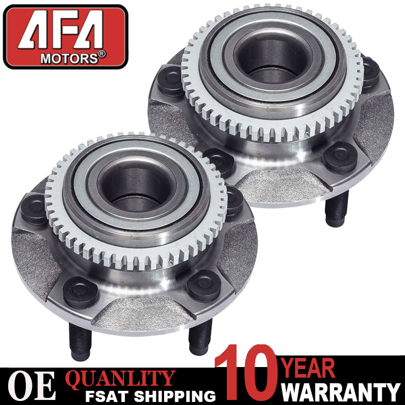 Front Wheel Bearing and Hubs Set For 1994-2000 2001 2002 2003 2004 Ford Mustang