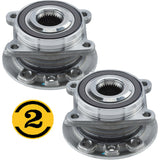 Set 2 AWD Front Wheel Bearing And Hub Assembly For Jeep Cherokee 2014- 2020 2021