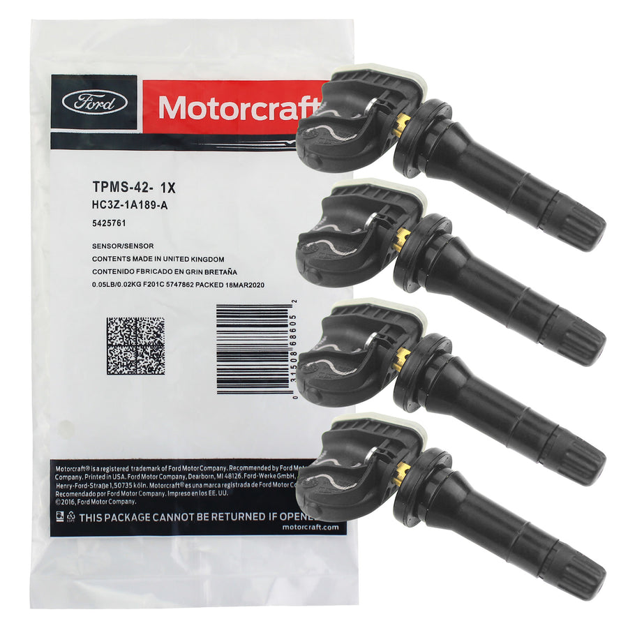 Motorcraft TPMS-42 Tpms Tire Pressure Monitor Sensor Kit 4 pcs