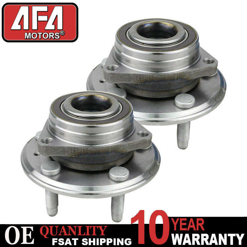 Front /Rear 2 Wheel Bearing & Hub Assembly for 12 - 15 Chevy Camaro Cadillac CTS