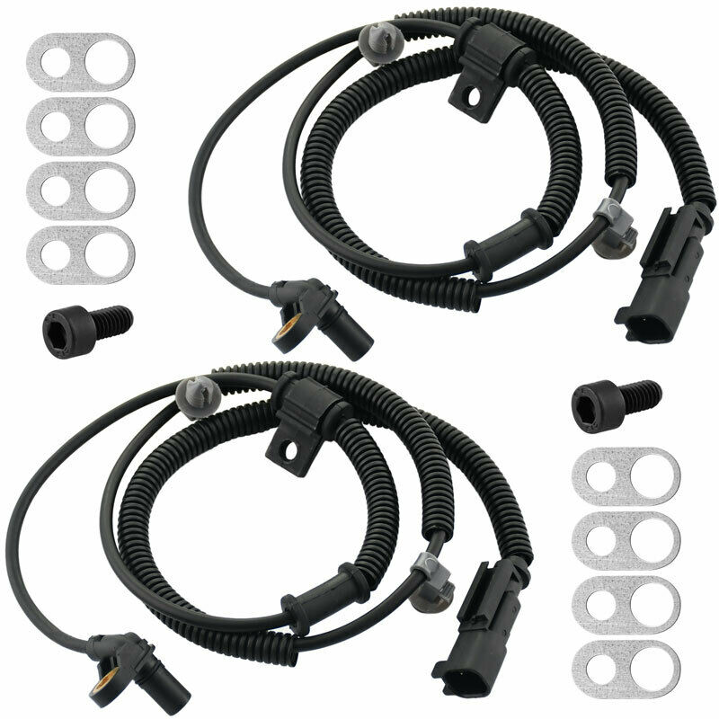 2WD Front ABS Wheel Speed Sensor 515143 Pair For 2011-2014 Ford Expedition F-150