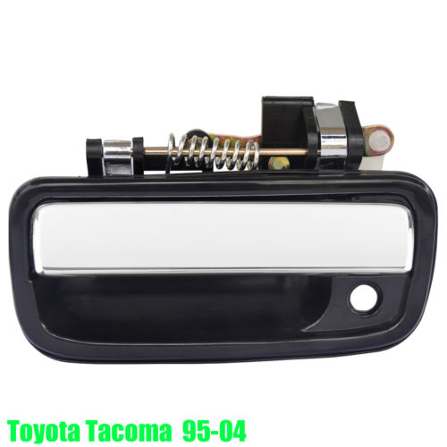 Toyota Tacoma 95-04 Exterior Door Handle Front Left Driver Side Black/Chrome