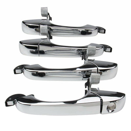 4PCS Chrome Exterior Door Handle for 2005-2010 Chrysler 300/300C 2005-2008 Dodge Magnum