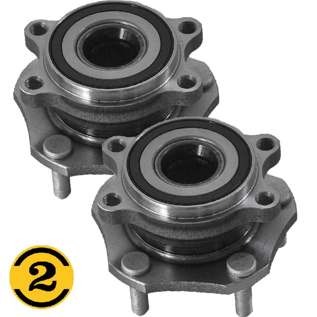 Set Front Wheel Hub Bearing Assembly for 17-18 Nissan Qashqai Nissan Rogue Sport