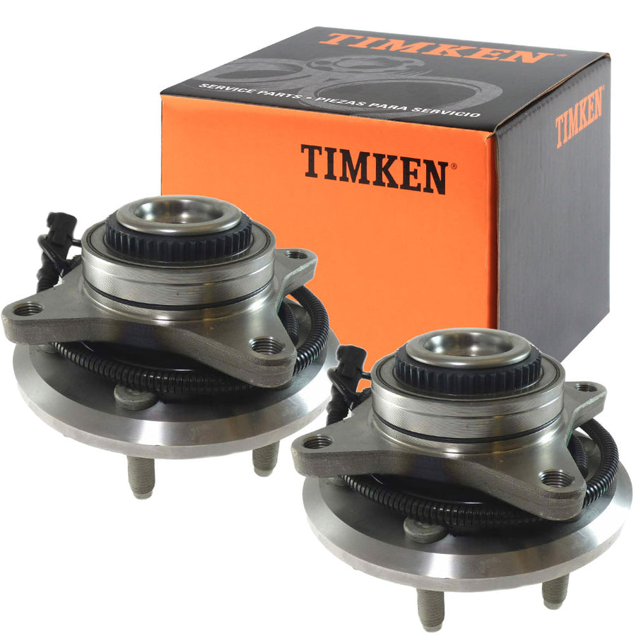 Timken-SP550219 Front Wheel Bearing and Hub Assembly For 2011-14 Ford Expedition-2PCS