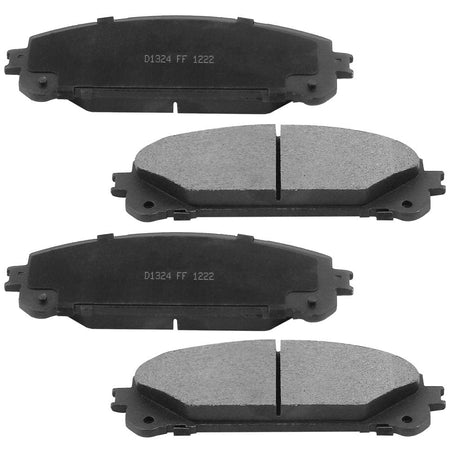 Toyota Sienna Front Brake Rotors & Pads 12044158 D1324, with Cleaner & Fluid
