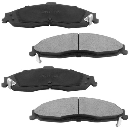 Front Drilled & Slotted Disc Brake Rotors + Ceramic Pads Fits for 1998-2002 Chevy Camaro, 1998-2002 Pontiac Firebird