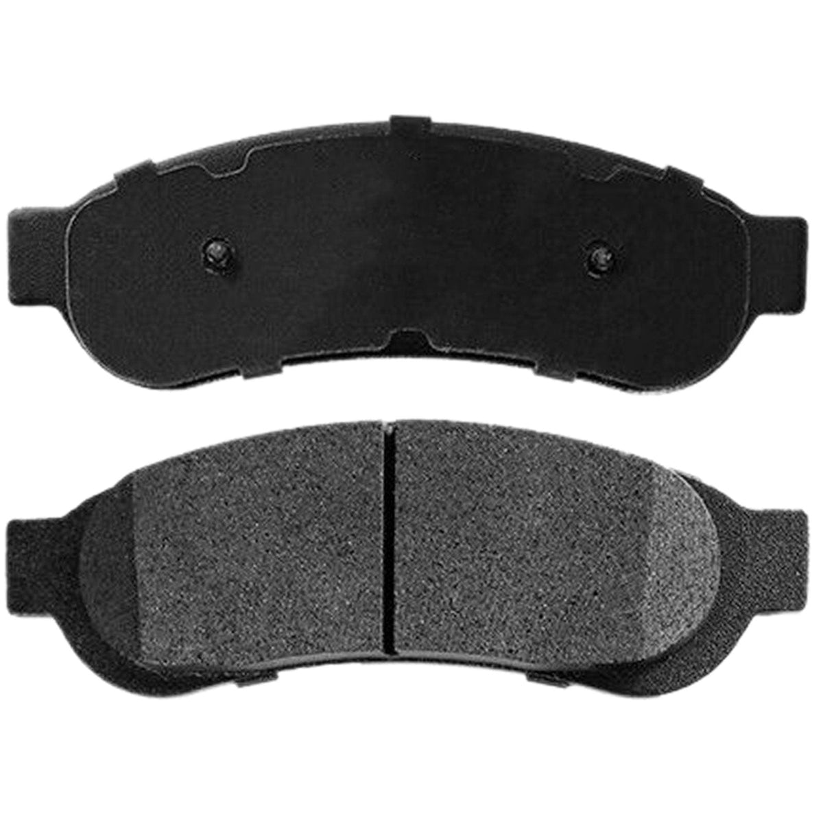 MotorbyMotor Rear Ceramic Brake Pads with Hardware Kits for Ford F-250 F-350 F-450 Super Duty Low Dust Brake Pad