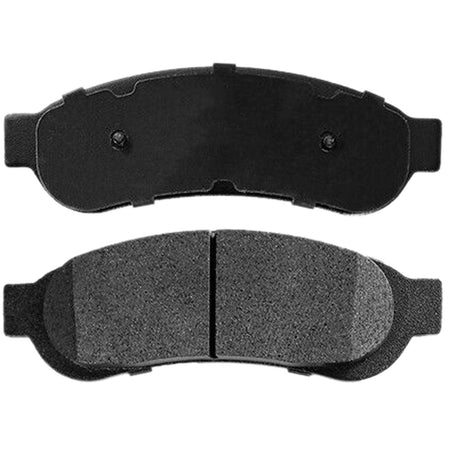 MotorbyMotor Rear Ceramic Brake Pads with Hardware Kits for Ford F-250 F-350 F-450 Super Duty Low Dust Brake Pad