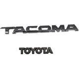 Toyota Tacoma Emblem kit Matte Black