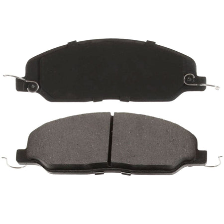 MotorbyMotor Front Ceramic Brake Pads w/Hardware Kits for Ford Mustang 2005-2010 (V6 Models Only) Low Dust Brake Pad