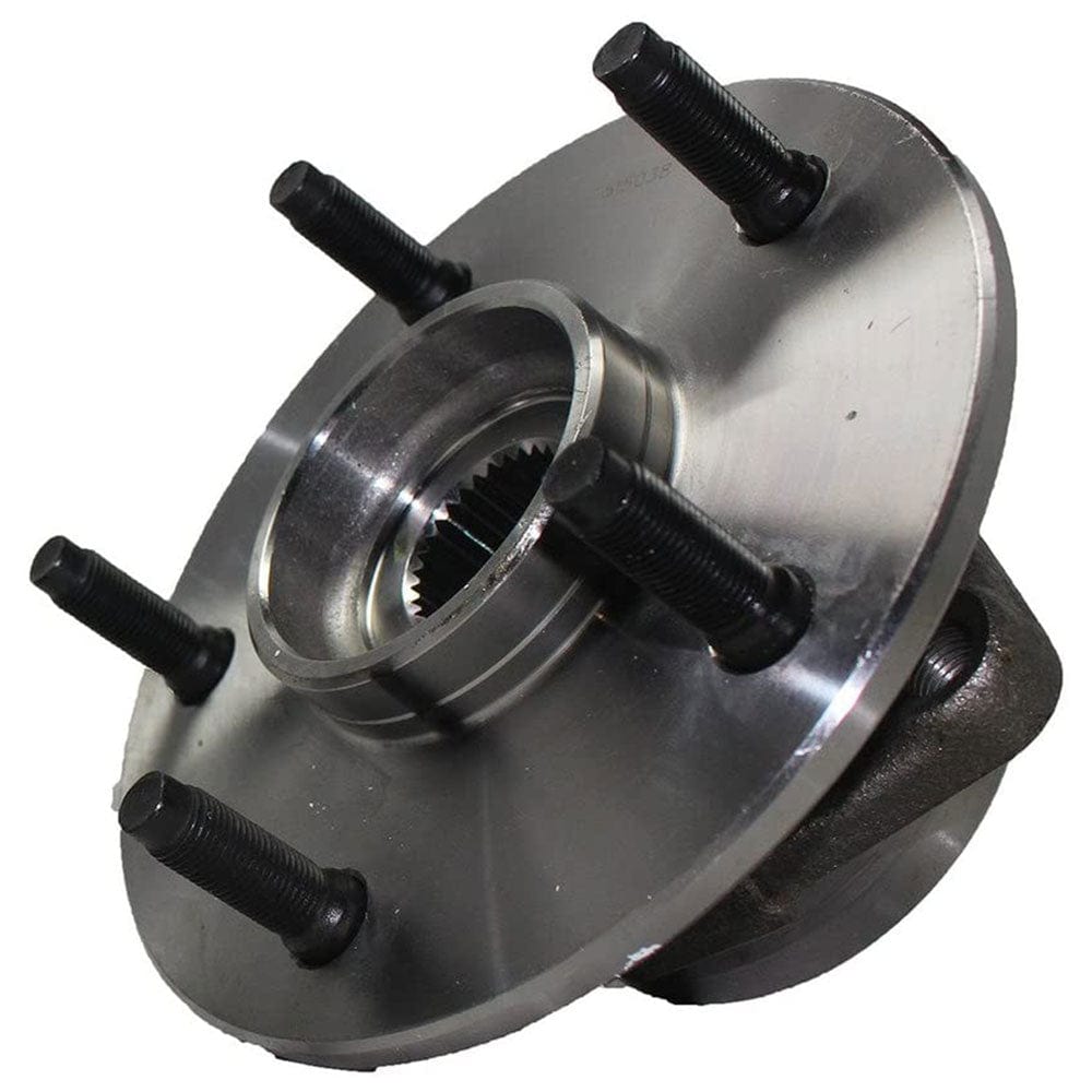 MotorbyMotor 515038 Front Wheel Bearing and Hub Assembly fit for 2000 2001 Dodge Ram 1500 Pickup Wheel Hub w/5 Lugs (4WD,2-Wheel ABS), 2 Pack