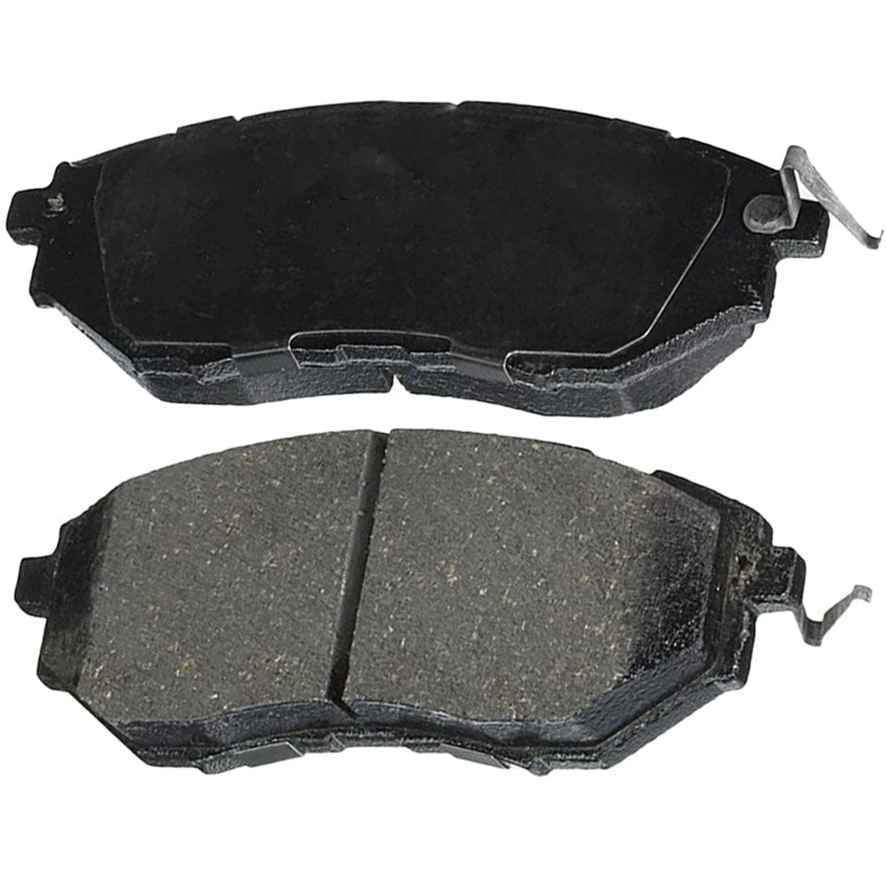 MotorbyMotor Front Ceramic Brake Pads w/Hardware Kits for Subaru B9 Tribeca Forester Legacy Outback WRX Low Dust Brake Pad