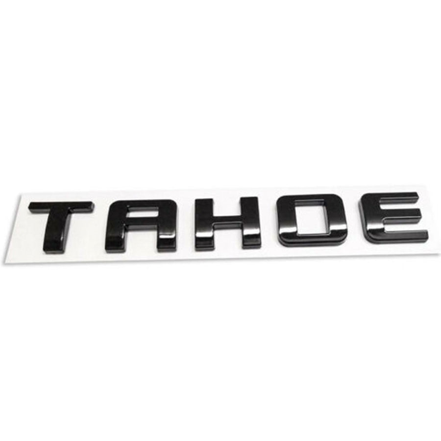 Chevrolet TAHOE Emblem Letter Glossy Black 15825693
