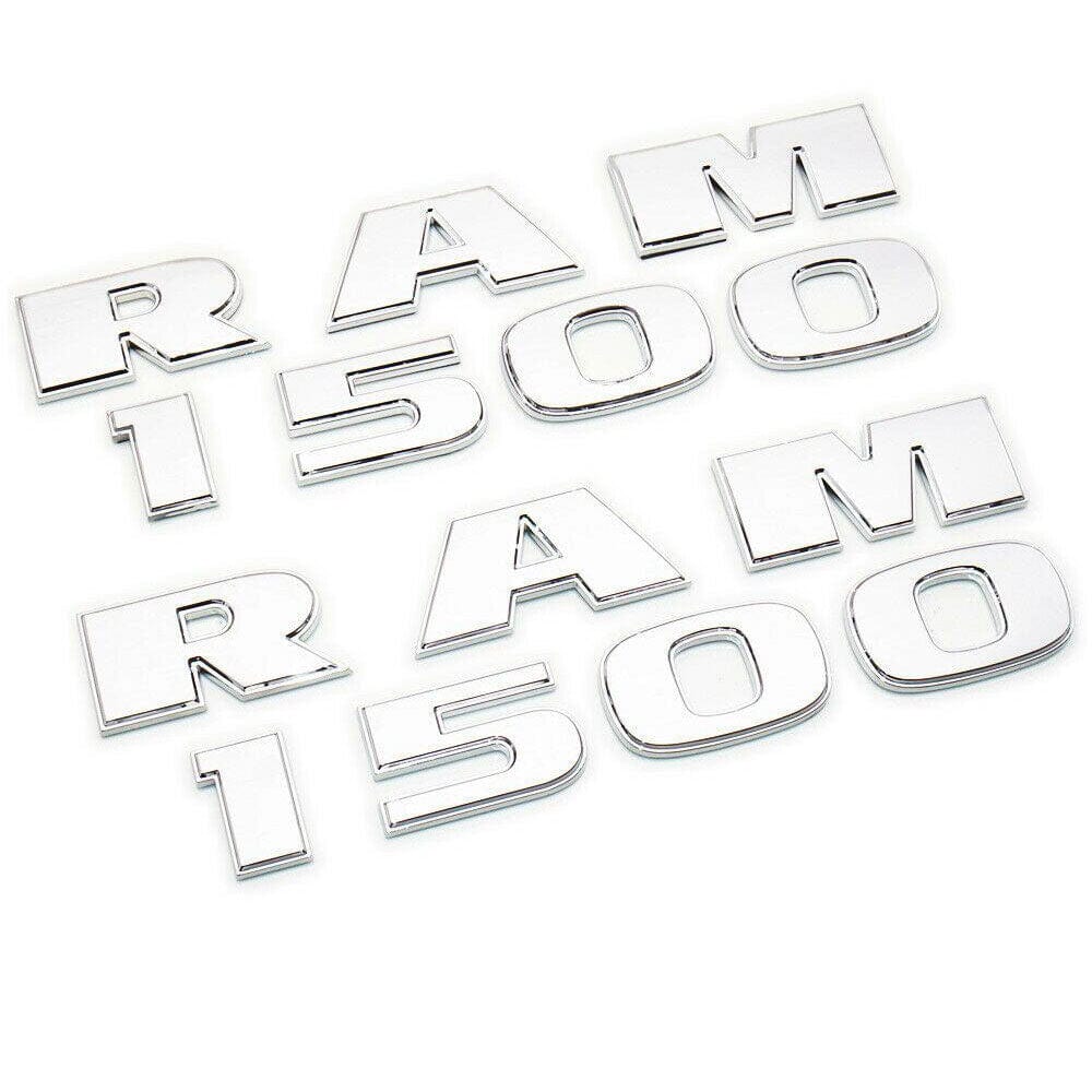 Dodge RAM 1500 Emblem Silver 68149702AA