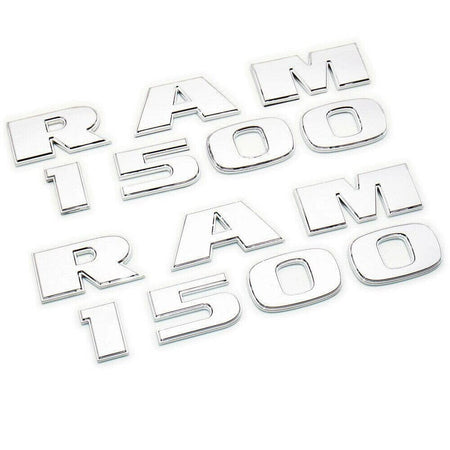 Dodge RAM 1500 Emblem Silver 68149702AA