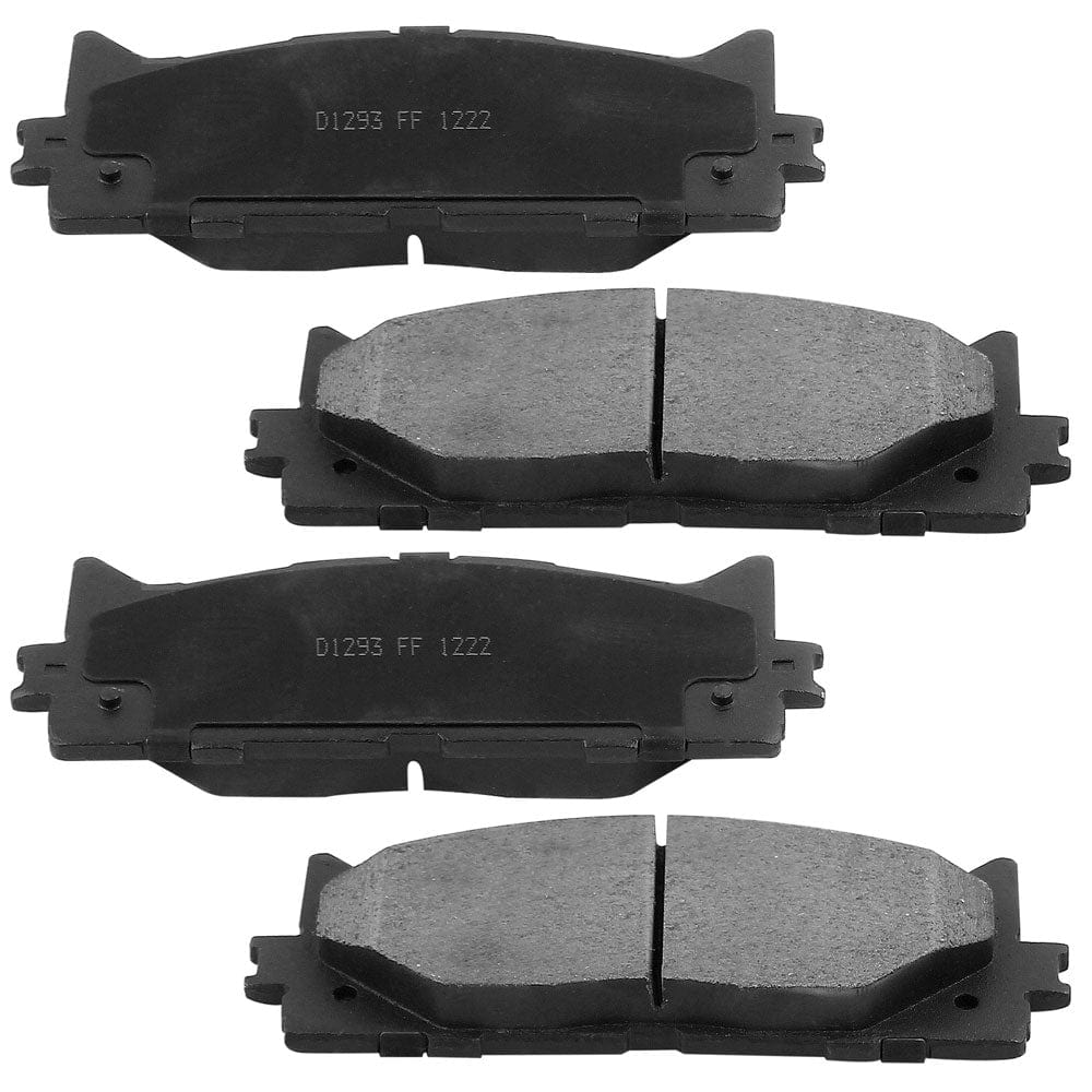 Toyota Camry Front Brake Rotor & Pads 12044146 D1293, with fluid & Cleaner