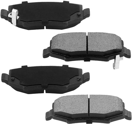 Front Drilled & Slotted Brake Discs Rotors w/Ceramic Brake Pads w/Cleaner & Fluid Fit 2011 2012 2013 2014 2015 Chevrolet Cruze [16 Cruze Limited] 2012 2013 2014 2015 2016 2017 Chevrolet Sonic 5 Lugs
