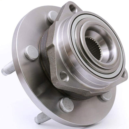 MotorbyMotor 513228 Front Wheel Bearing Hub Assembly fit for 2005-2009 Dodge Dakota, 2006-2008 Mitsubishi Raider Wheel Hub w/5 Lugs, Non-ABS - 2 PACK