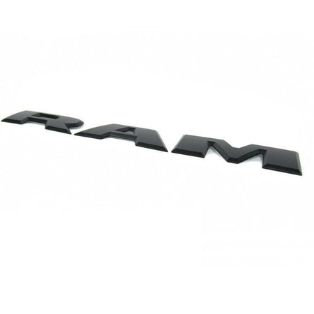 Dodge Ram 1500 Emblem Tailgate Letters Black 68245564AD, 68245565AD, 68245566AD