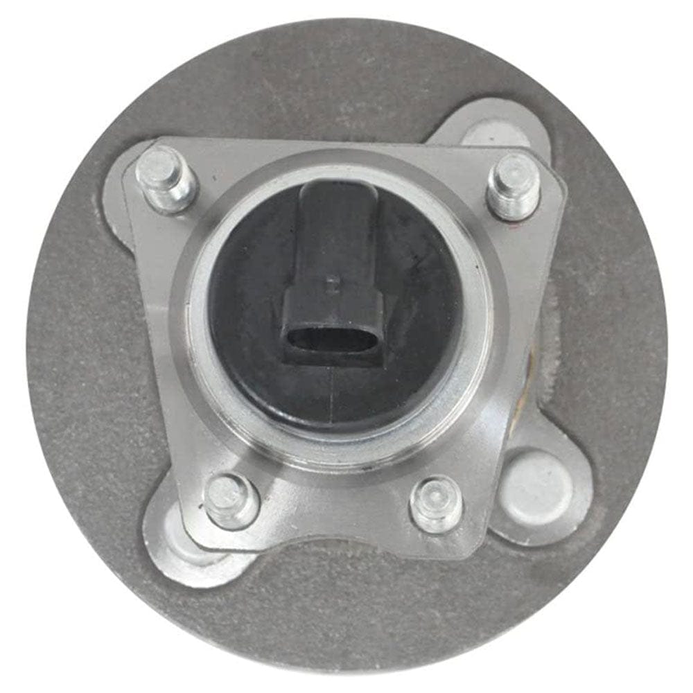 MotorbyMotor 512247 Rear Wheel Bearing & Hub Assembly for Chevy Cobalt, Pontiac G5/Pursuit, Saturn Ion Wheel Hub w/4 Lugs, w/ABS