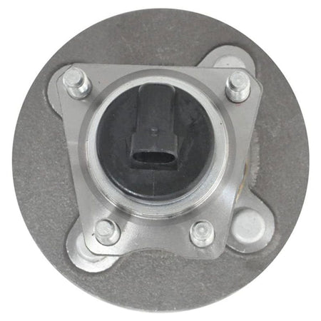MotorbyMotor 512247 Rear Wheel Bearing & Hub Assembly for Chevy Cobalt, Pontiac G5/Pursuit, Saturn Ion Wheel Hub w/4 Lugs, w/ABS