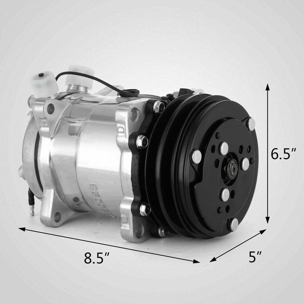 AC Compressor for Jeep Cherokee (2.1L 2.5L), Jeep CJ7 (2.5L), Jeep Comanche (2.1L), Jeep Wrangler (2.5L 4.2L), A/C Air Compressor