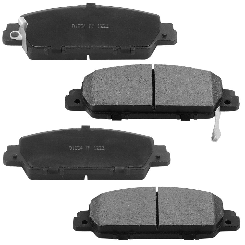 MotorbyMotor Front 292mm Brake Rotors & Brake Pad Kit for Honda Accord
