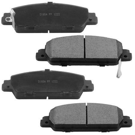 MotorbyMotor Front 292mm Brake Rotors & Brake Pad Kit for Honda Accord