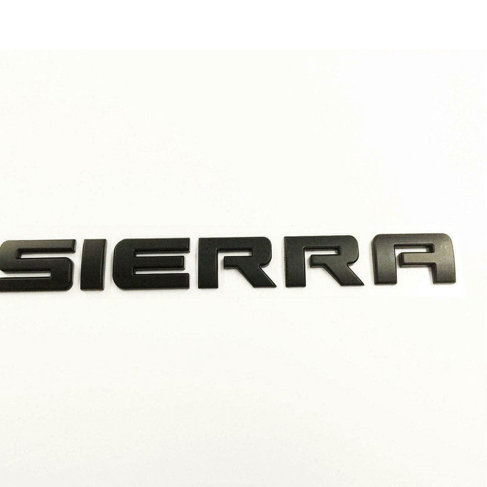 GMC Sierra Emblem Matte Black 15129653