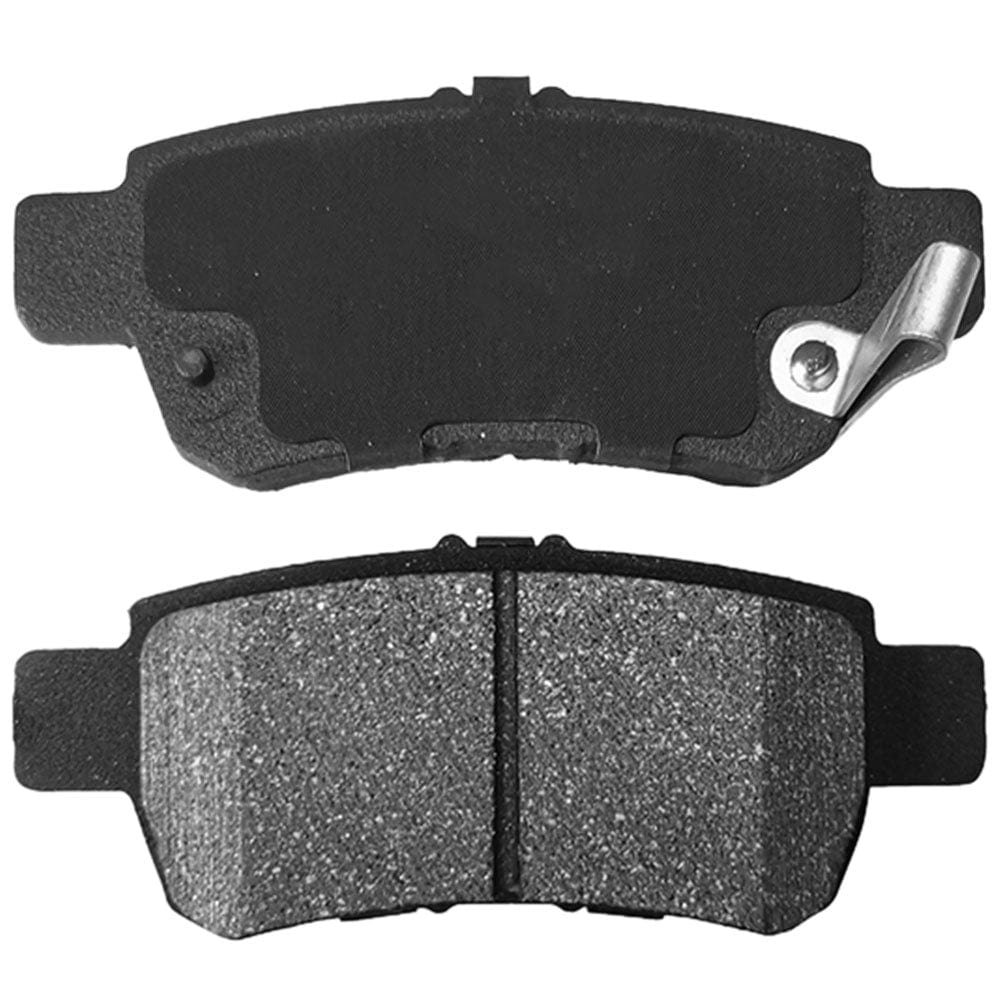 MotorbyMotor Rear Ceramic Brake Pads with Hardware Kits & CLEANER DOT4 FLUID Fits for Honda Odyssey 2005-2010 Low Dust Brake Pad (All Models)